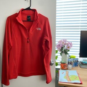 The North Face Summit Series Coral-Red Women’s Large Fleece - Great Condition